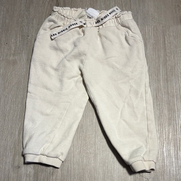 Zara Other - Zara Disney Cream Kids Jogger‎ Pants